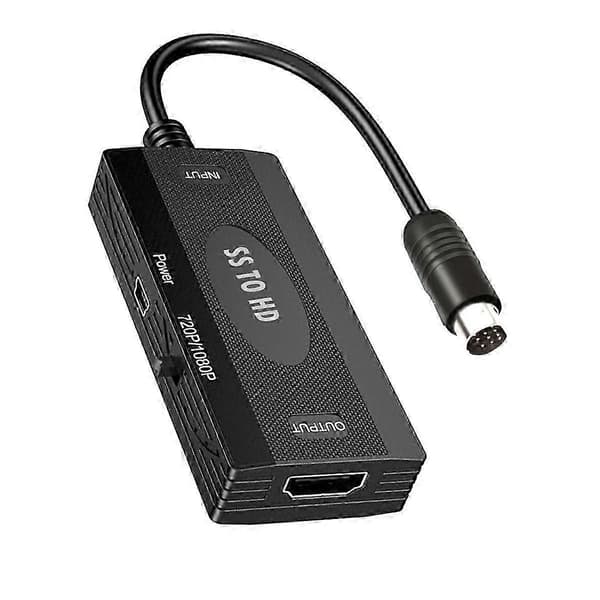 SS til HDMI-kompatibel konverter til Sega Saturn-konsoller TV-adapter