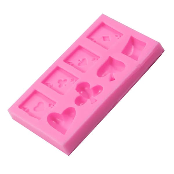 8-hulls silikonfondantformer, mousseformer, gips, sjokolade M