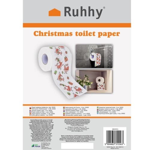 4-pakka - Joulu WC-paperi 422 422
