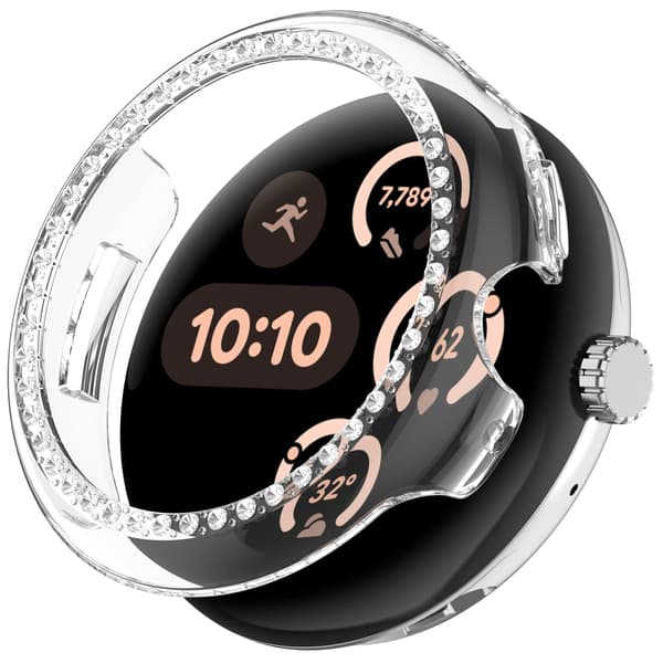 Beskyttende deksel til Google Pixel Watch 3 41mm Transparent Transparent Transparent