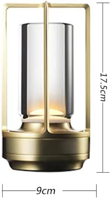 Creative Cross-Border Table Lamp, Luxury Charging Mood Light, Decorative Bedside Lamp, Portable Camping Lamp (Ho)