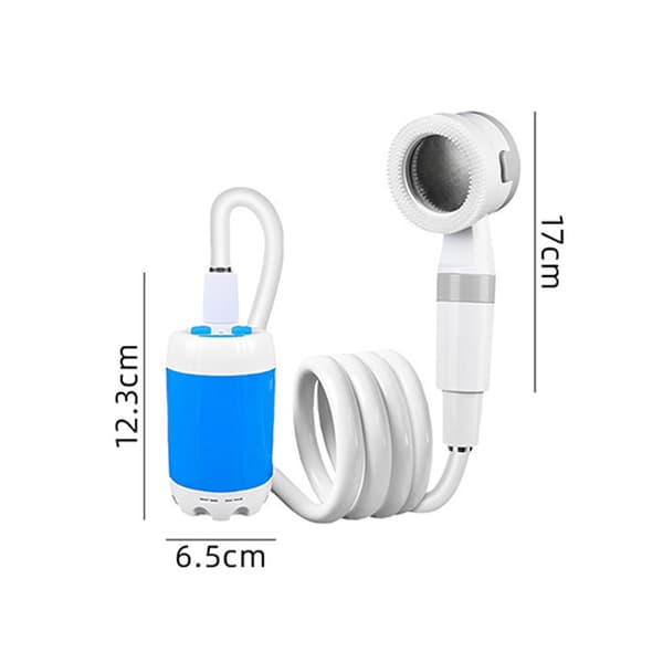 Portable Camping Shower Pump, Rechargeable for Outdoor Use. Use it Anytime, Anywhere.