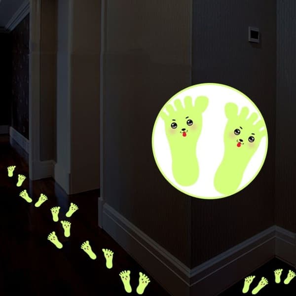 10 Par Selvlysende Fotdekaler Gratis Dekaler For Vegg Hall Egg