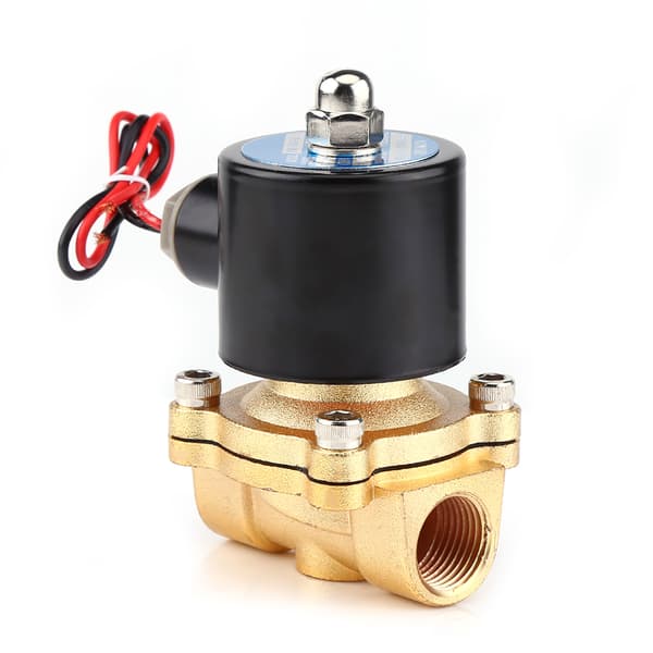 12V DC 1/2 tommers elektrisk magnetventil for vann, luft, drivstoff, gass