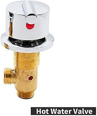 Badekarbatteri Badebatteri Dusjbatteri Baderomsbatteri Varmt Kaldt Vann Solid Messing Batteri Kran Hull Bladhåndtak Batteri Kran