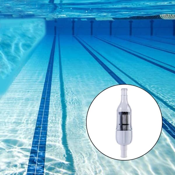Zodiac 48-080 Poolrensningssæt med 2 D15 Fødeslangemøtrikker, Inline Filter Erstatningskobling (UWF)