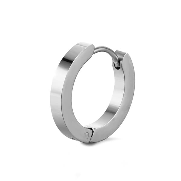 Piercingørering Tyk Ring Sølv