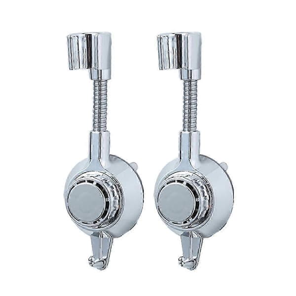 2 sugekopper dusjholder justerbar fast base sprayhode dusjstativ baderomsholder