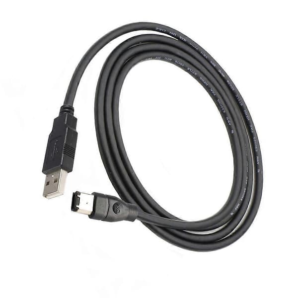 IEEE 1394 6-pin hann til USB-dataoverføringskabel mellom USB og Audio Co 3 meter 3 meters