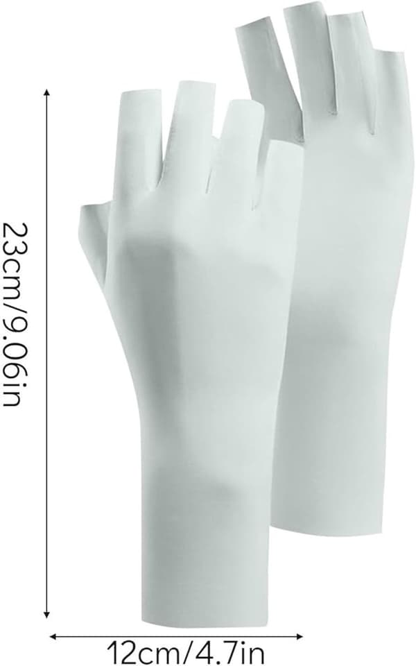 Par - Handsker - Halv - Fingerhandsker - UV-beskyttende halvfingerhandsker til kvinder