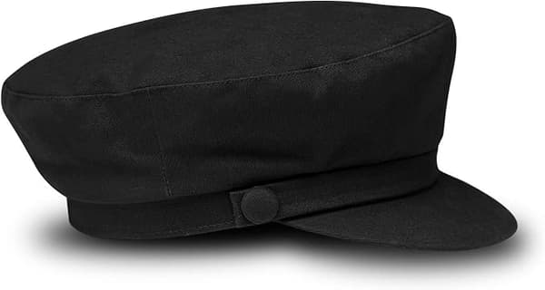 Fiskarhatt för kvinnor och män | Skepparkeps med innerfoder | Traditionell sjömanshatt tillverkad av bomull