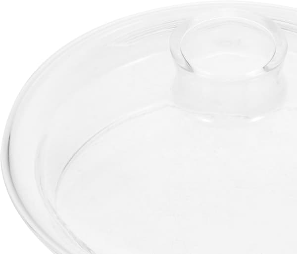 Erstatningslåg til tekande, glaslåg til tekande, egnet til glastekander med 8,7 cm diameter