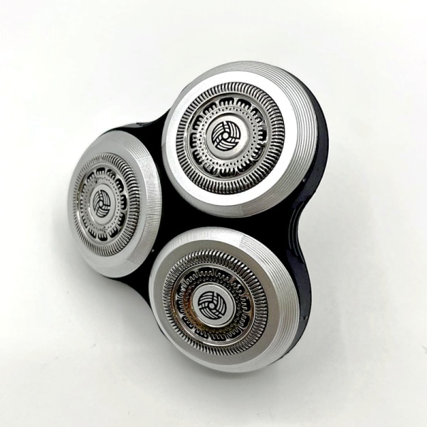 Udskiftningshoveder til barbermaskiner-serien Ny version af metalhjulspænde og opgraderede dobbeltlags præcisionsblade