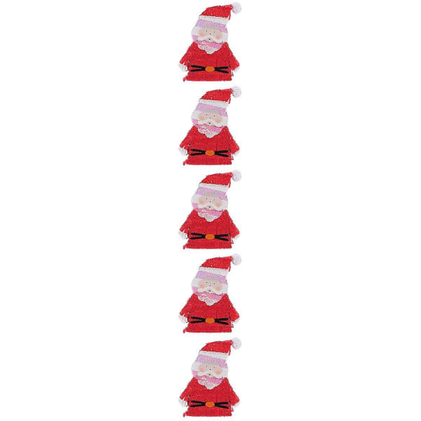 5 st Julfest Sockerfylld leksak Pinata Smashing Toy Utomhusleksak för barn 5 st 15,5 X 12,5 X 3 cm 5pcs 15.5X12.5X3CM