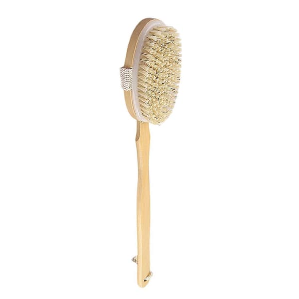 Long Handle Bath Brush for Wet or Dry Brushing in the Shower