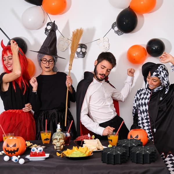 100 kpl Halloween-servettejä, 3-kerroksinen hämähäkinseittipaperi