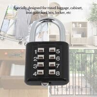 8-digit Combination Padlock Anti-theft Zinc Alloy Combination Lock