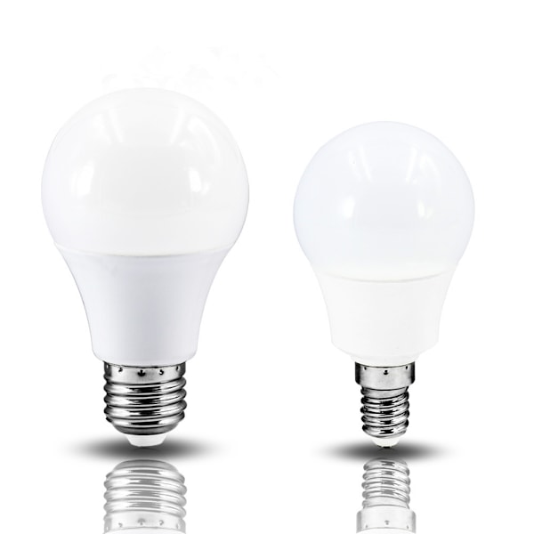 10 kpl LED-lamppuja E27 9W vastaa 60W 806lm Luonnonvalkoinen