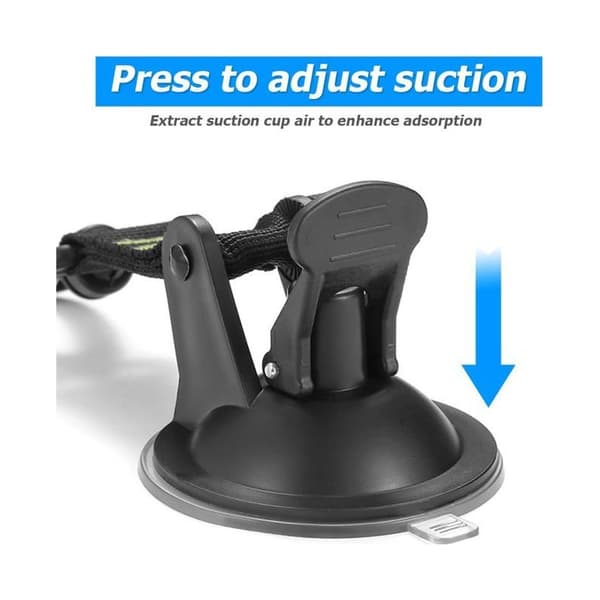 Suction Cup Anchor - AIMOONSA - 4 pieces - Mooring Hook - Double Suction Cup 10 kg - Red