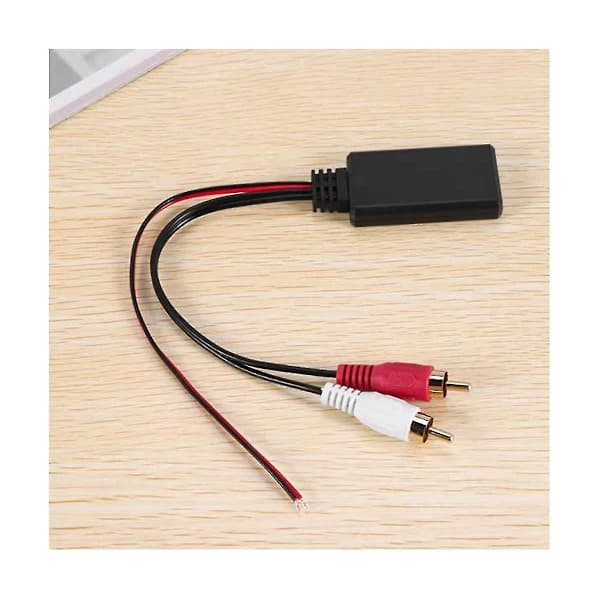 2st Bil Trådlös Bluetooth Musikadapter Aux Och Kabel