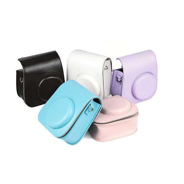 Compatible Instax Mini 11 Camera Holster Transparent Holster Instax Mini 11 Shockproof Carrying Case Blue