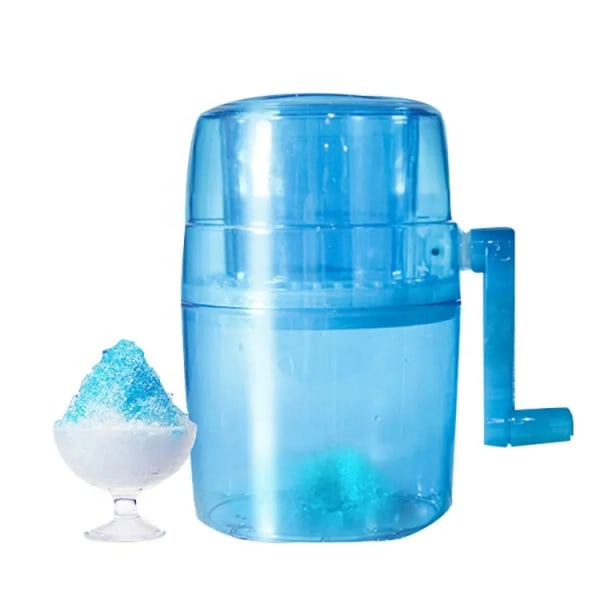 Isbarbermaskin og snøkjeglemaskin - Premium bærbar isknuser og barbert ismaskin med gratis isbitbrett - BPA-fri