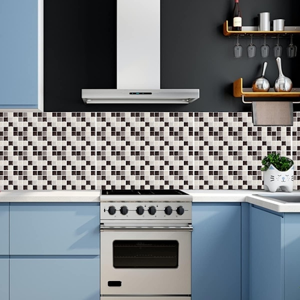 Mosaic Tile Decal Wall Tile Decal, for Bathroom and Kitchen