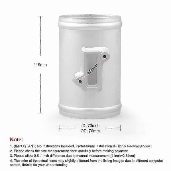 Inntaksmålerfeste Baseadapter for Luftmengdesensor - Kompatibel med