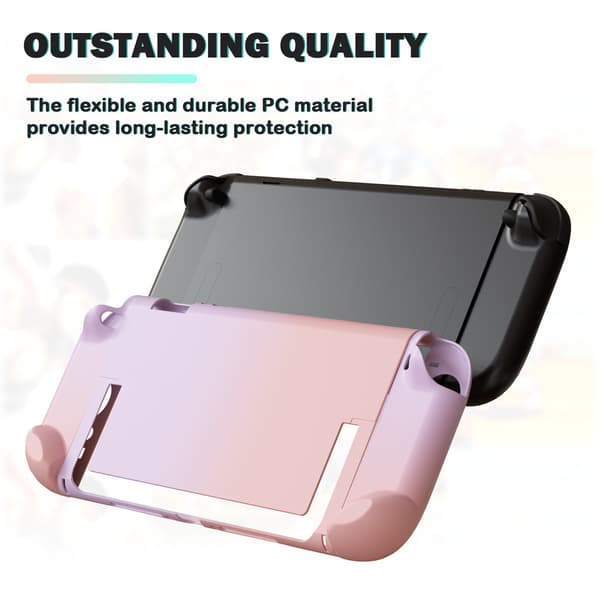 Gradient PC Hardt Beskyttelsesdeksel Kompatibelt med Nintendo Switch 2 Konsoll - Lilla