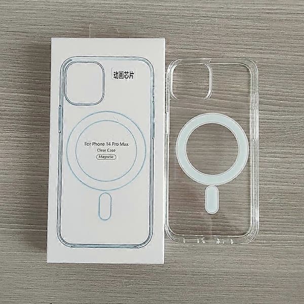 Passer for iPhone 16 Apple magnetisk mobildeksel magsafe ensfarget transparent animasjon anti-fall 16PRO mykt deksel iPhone15 plus
