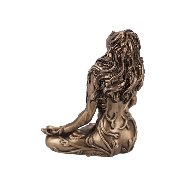 Moder Jord Statue Mini Gaia Fairy Dekorativ Buddha Statue De 1PC