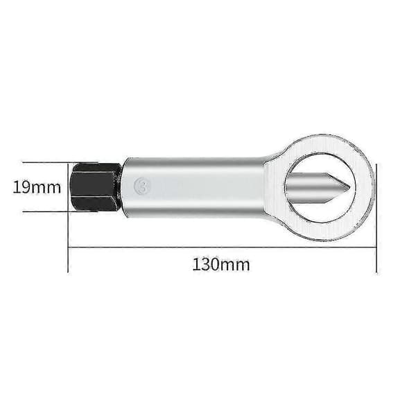 Møtrikspreder sæt | 12 16mm / 16 22mm | 2 Dele, Sølv Qy
