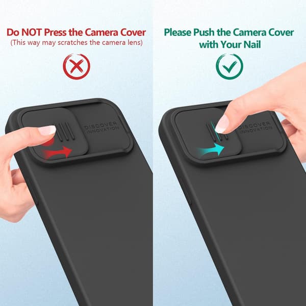 iPhone 13 Pro-deksel med kamerabeskyttelse - CamShield Silkeaktig Flytende Silikon