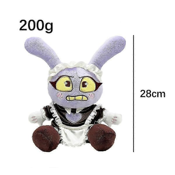 Maid Jax Plushies The Amazing Digital Circus Plyschleksaksdocka Barnpresent 28cm