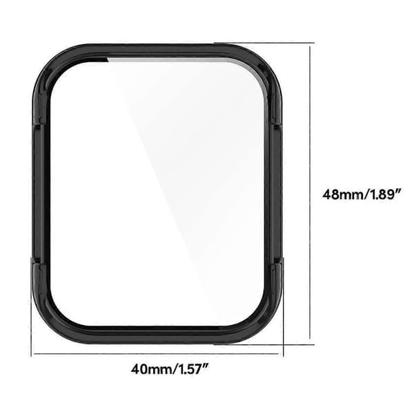 Watch Bumper Protector Case Screen Protector for Watch 3 Pro Dustproof Hard Shell_tfrf