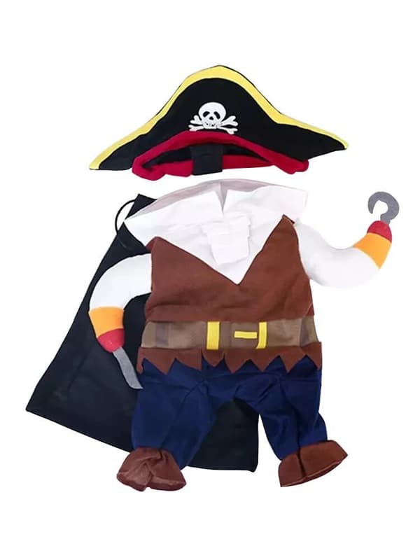 Hundeklær (S) Piratklær for stående hunder