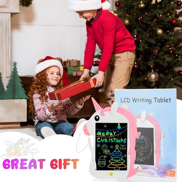Unicorn Tablet LCD-skrivebrett for barn 8,5 tommer slettbar Colo A A