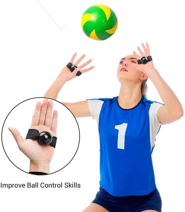 Volleyball Training Resistance Bands, Elastic Volleyball Resistance Band Set for Practicing Serves, Arm Swing Passing, Agility Training