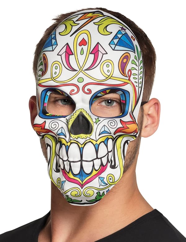 Mask Dia de los Muertos vit