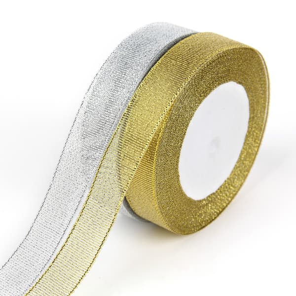 2 st Presentband, Används för Presentförpackning, Hantverk, Scrapbooking