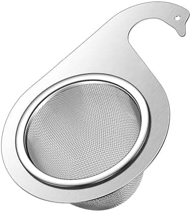 22x10.5x8cm Silver Swan-Shaped Strainer, Removable Kitchen Sink Strainer, Multifunctional Drain Basket