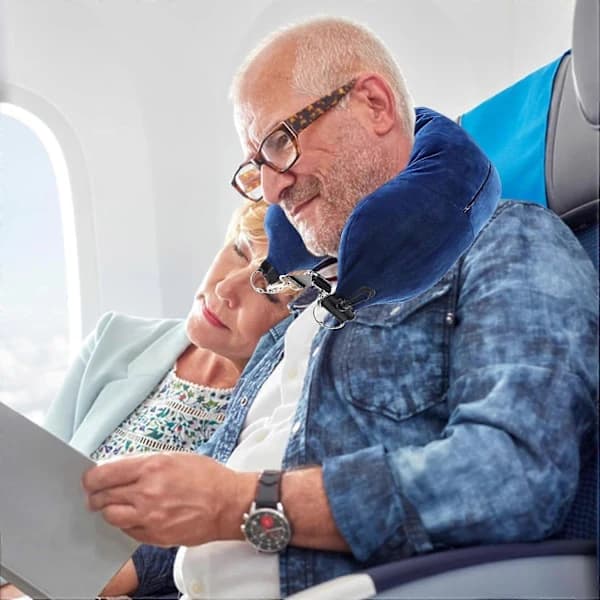 Stackable Neck Pillow | Travel Neck Pillow | Plush with Neck Support | Pillow Filling