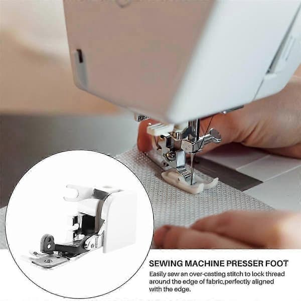 1 pc Side Cutter Overlock Sewing Machine Presser Foot Feet Sewing Machine Accessories For All Low Shank Singer jn