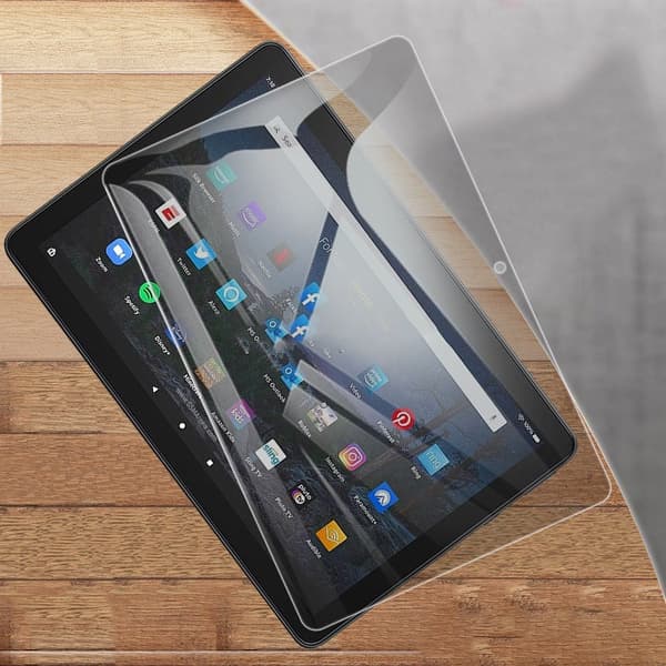 Screen Protector Compatible with Amazon Fire HD10 2021 10.1 inch Anti-spy Tempered Glass Screen Protector