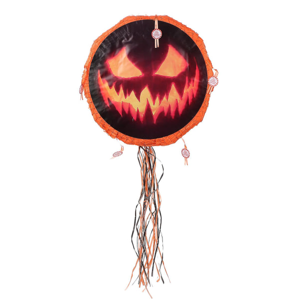 Udendørs legesæt Halloween hængende krans Halloween hængende græskar hængende græskar Pi?atas Halloween Ghost Pinata Assorteret farve45CM Assorted Color 45CM