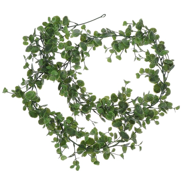 Konstgjord Eucalyptus Träd Livsliknande Lövvinstock Bröllopsdekoration Hängande Murgröna Vinstockar Löv Strängar Väggdekoration G Green 180X10CM