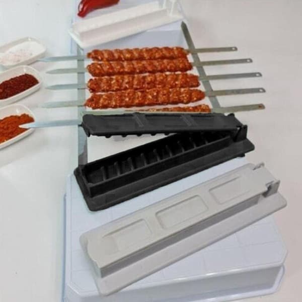 Kebabmaskin, kebabpresse, manuell kebabform