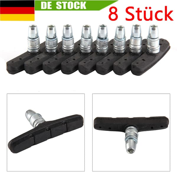 cykelbremser, cykelbremse, bremseklodser, V-bremser, bremse 70 mm