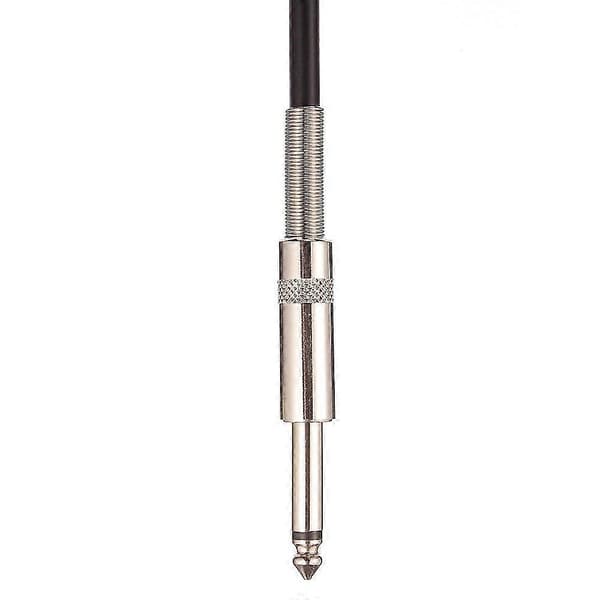 Gitarr till PC USB Inspelningskabel Adapter Konverter Anslutningsgränssnitt 6,5mm