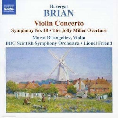 Brian Havergal Violinkonsert i C-dur (Friend Bbc Scottish So) CD (2005) CD CD CD CD